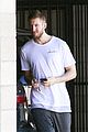 calvin harris steps out after his gf wins big 10