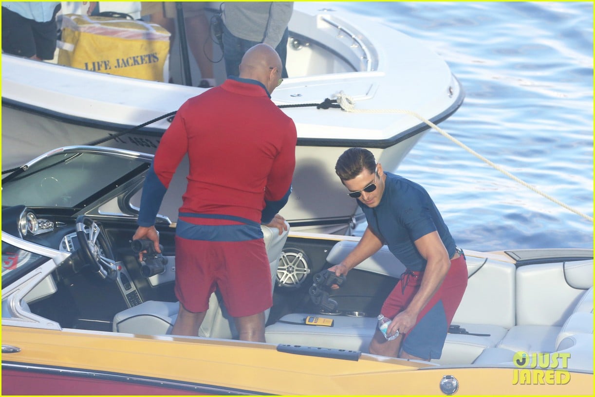 zac efron starts filming baywatch with the rock 04
