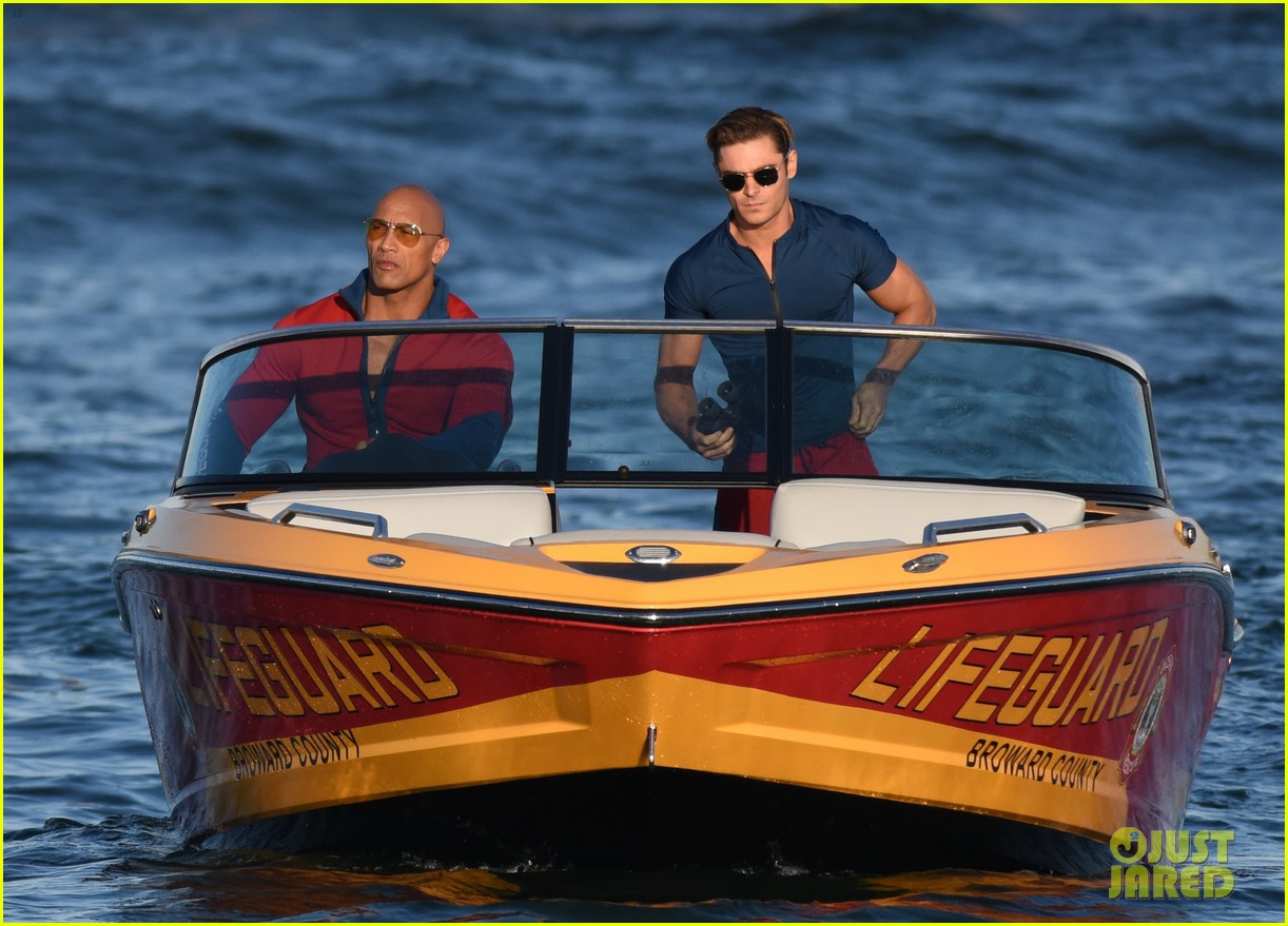 zac efron is having difficulty with swimming in the ocean 42