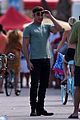 zac efron films baywatch on motorcycle 11