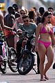 zac efron films baywatch on motorcycle 27