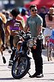 zac efron films baywatch on motorcycle 44