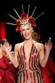 gigi gorgeous attina mermaid red dress show alexa olivia lele jillian reed 27