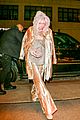 kylie jenner gold outfit pink hair perfect valentines 05