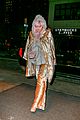 kylie jenner gold outfit pink hair perfect valentines 19