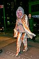 kylie jenner gold outfit pink hair perfect valentines 22