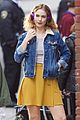 lily james ansel elgort baby driver headphones 08