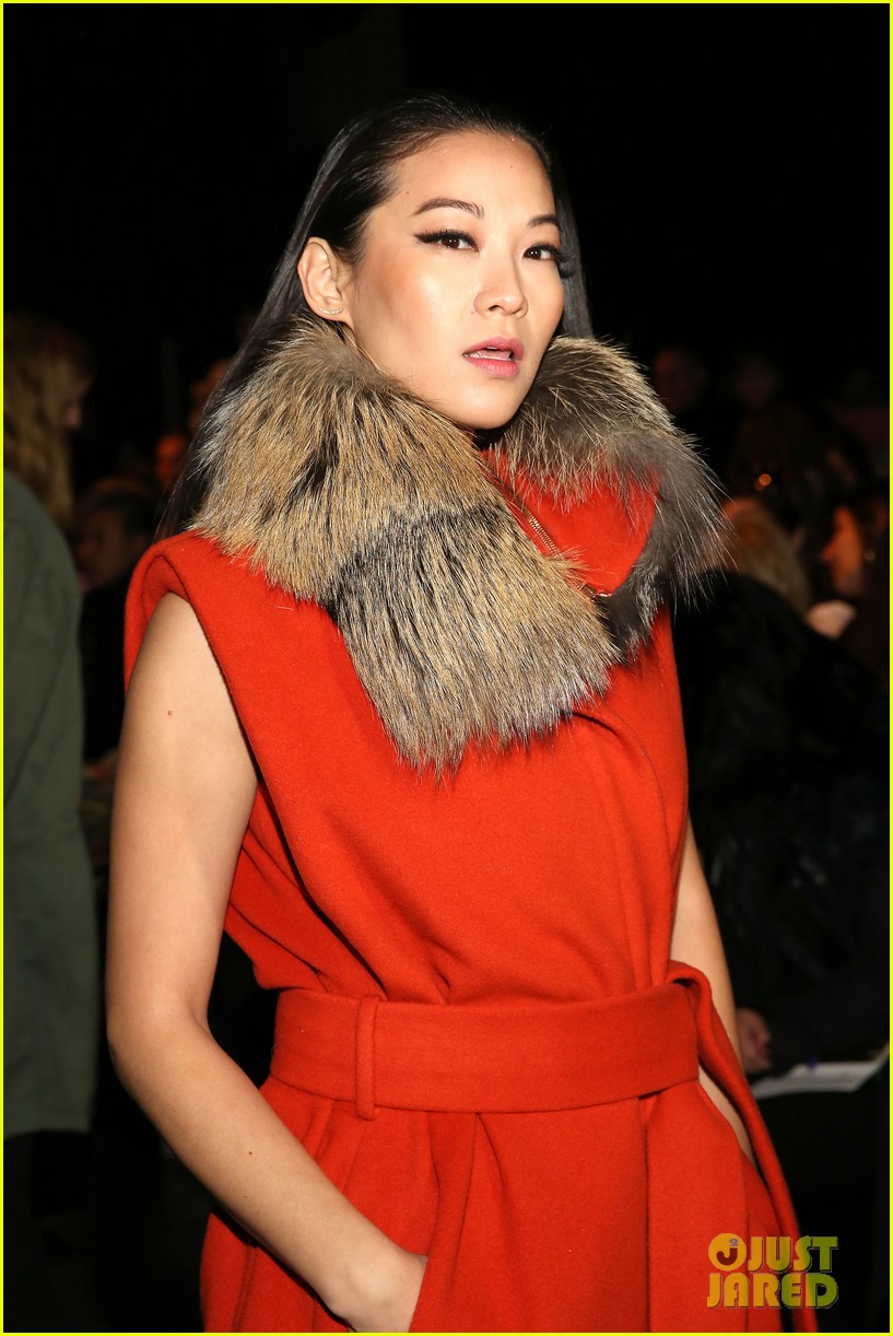 olivia nicole and arden come out for nyfw 14
