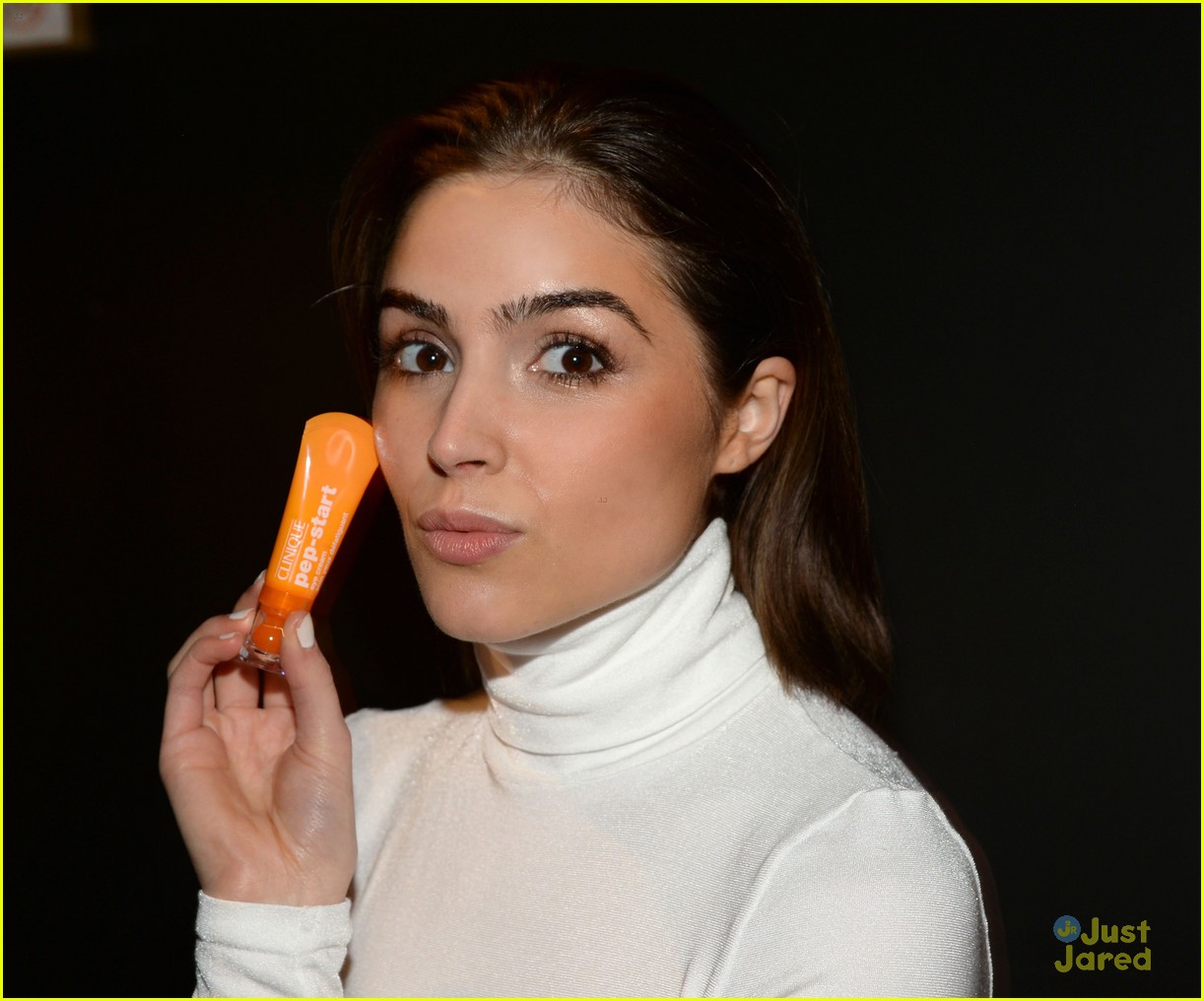 peyton list olivia culpo clinique early morning pep start event 25