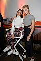 peyton list olivia culpo clinique early morning pep start event 08