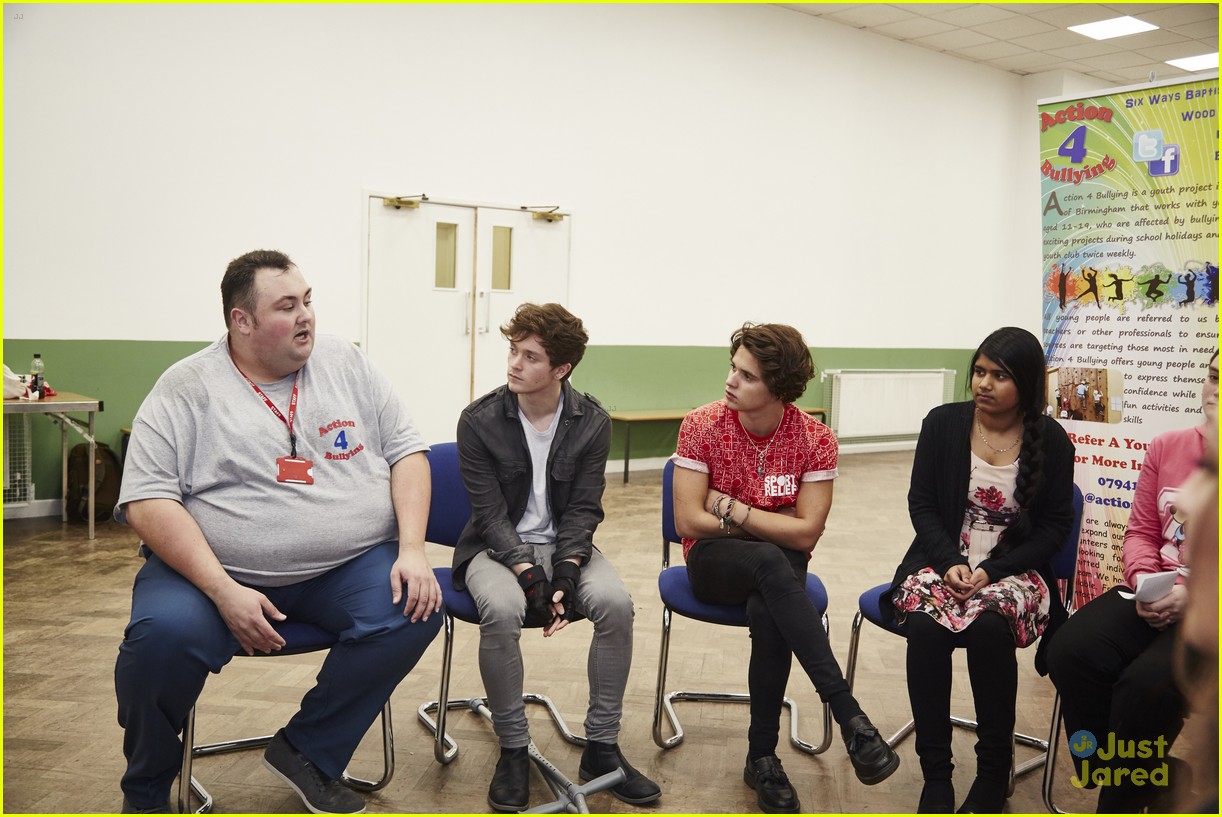 the vamps sport relief action bullying event 04