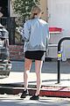 hailey baldwin holds sips on her coffee with her friend 19