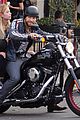 ashley benson keegan allen lunch motorcycle ride 13
