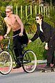 cody simpson shirtless bike ride venice 04