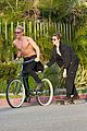 cody simpson shirtless bike ride venice 09