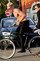 cody simpson shirtless bike ride venice 11