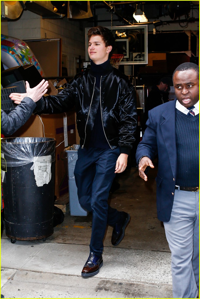 ansel elgort live with kelly michael dance 11