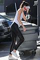 kendall jenner hailey baldwin hang out gym after img news 21