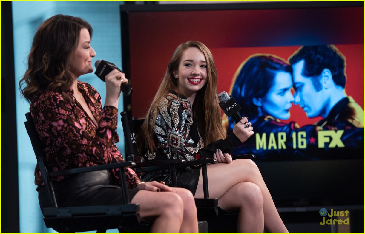 holly taylor talks paige americans aol build 02