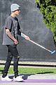 justin bieber plays a morning game of mini golf 48