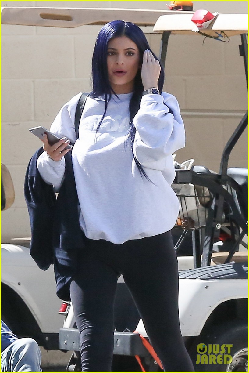 kylie jenner midnight blue hair destroy hair quote 06