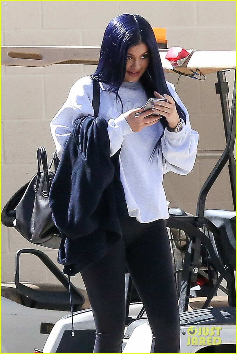 kylie jenner midnight blue hair destroy hair quote 11