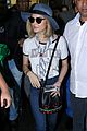 lucy hale brazil arrival shopping before convention 06