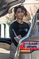 jaden smith goes out with pals in tesla 09
