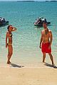 taylor swift calvin harris share pics from romantic beach vacation 03
