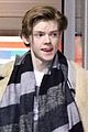 thomas brodie sangster arrives vancouver maze runner 01