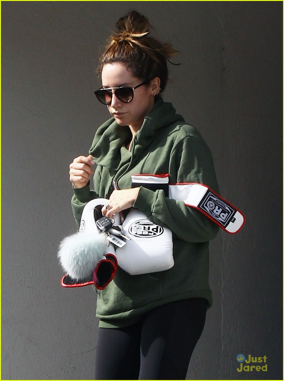 ashley tisdale boxing class bh cosmetics boxing 07