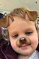 stephen amell tests out snapchat filters with daughter mavi 06