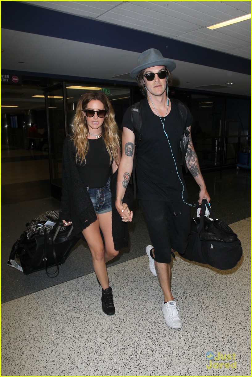 ashley tisdale christopher french back in los angeles 11