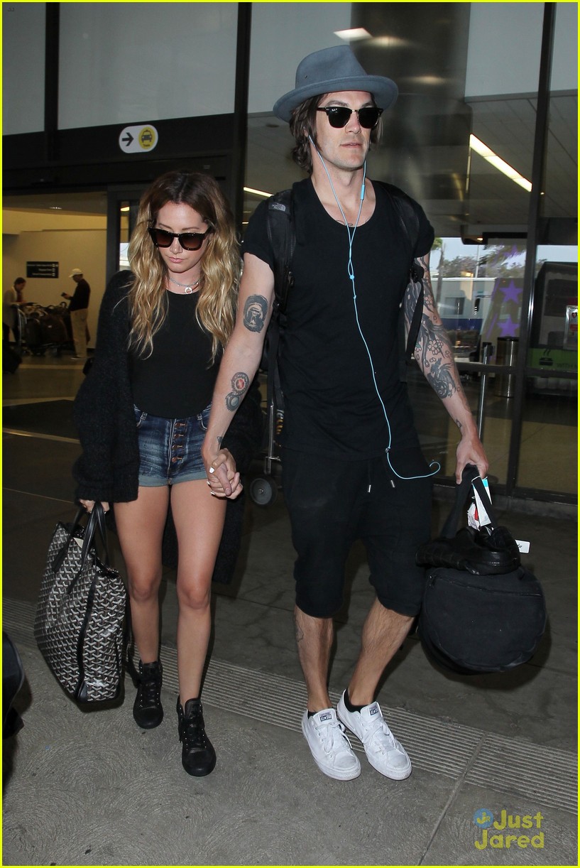 ashley tisdale christopher french back in los angeles 16