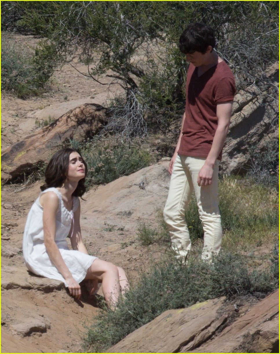 lily collins to the bone white dress 08
