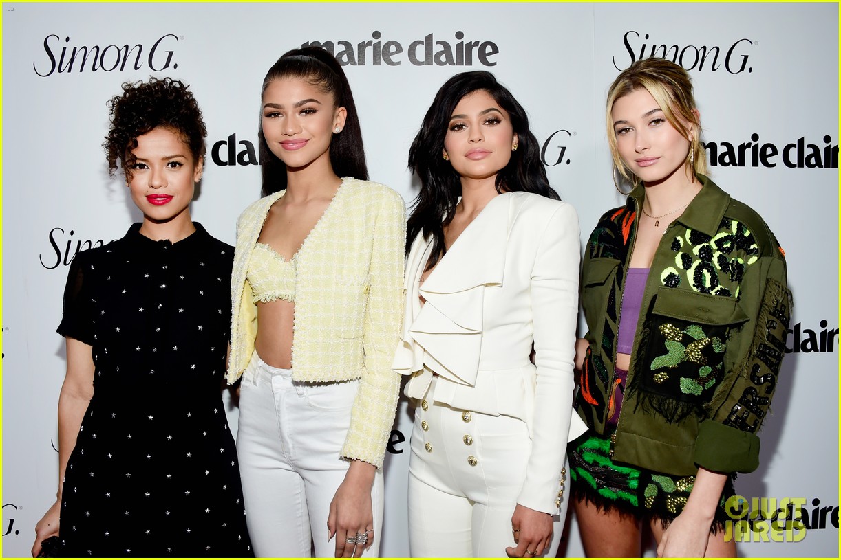 kylie jenner zendaya marie claire fresh faces party 08