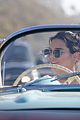kendall jenner hangs brother rob classic car 04