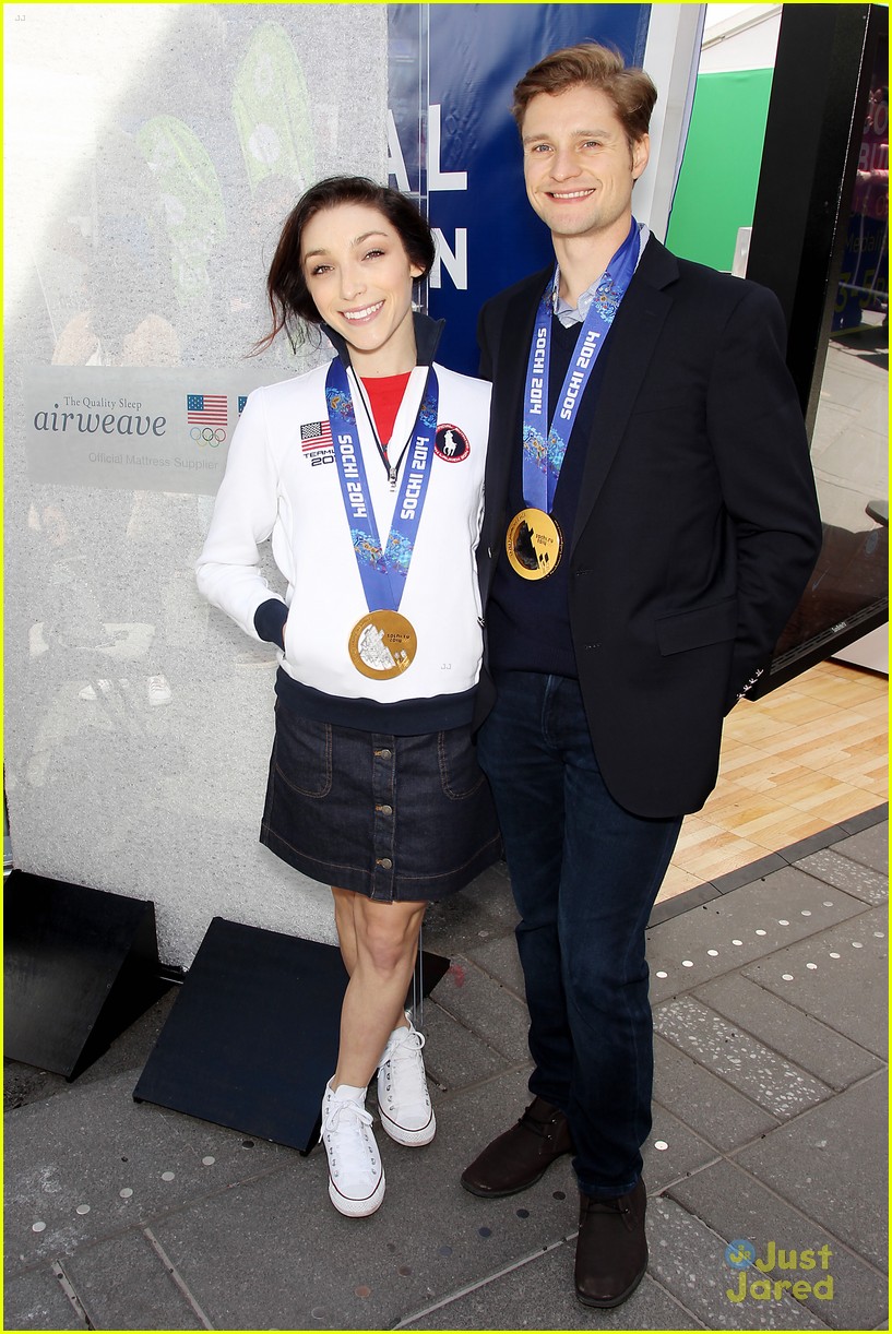 meryl davis charlie white discuss returning to competition airweave road rio event 08