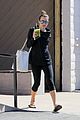 lea michele green juice after gym 01