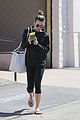 lea michele green juice after gym 05