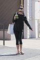 lea michele green juice after gym 07