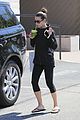 lea michele green juice after gym 10