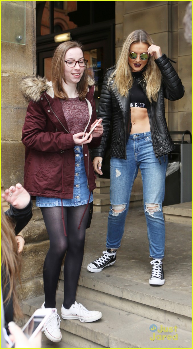 little mix leave hotel manchester ahead concert 12