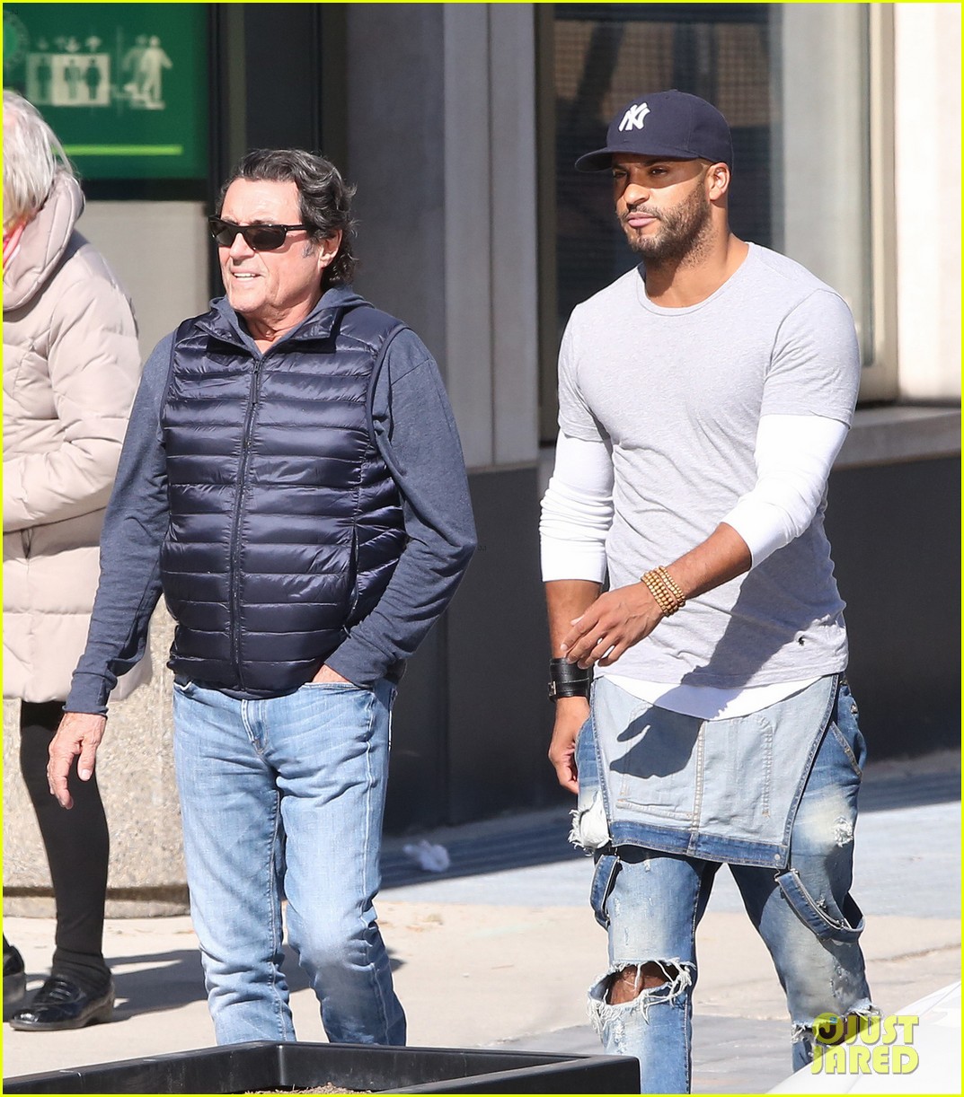 ricky whittle steps out toronto after 100 death 03
