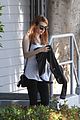 emma roberts starts week with workout 20