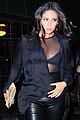 shay mitchell sheer top dinner nyc 04