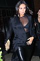 shay mitchell sheer top dinner nyc 09