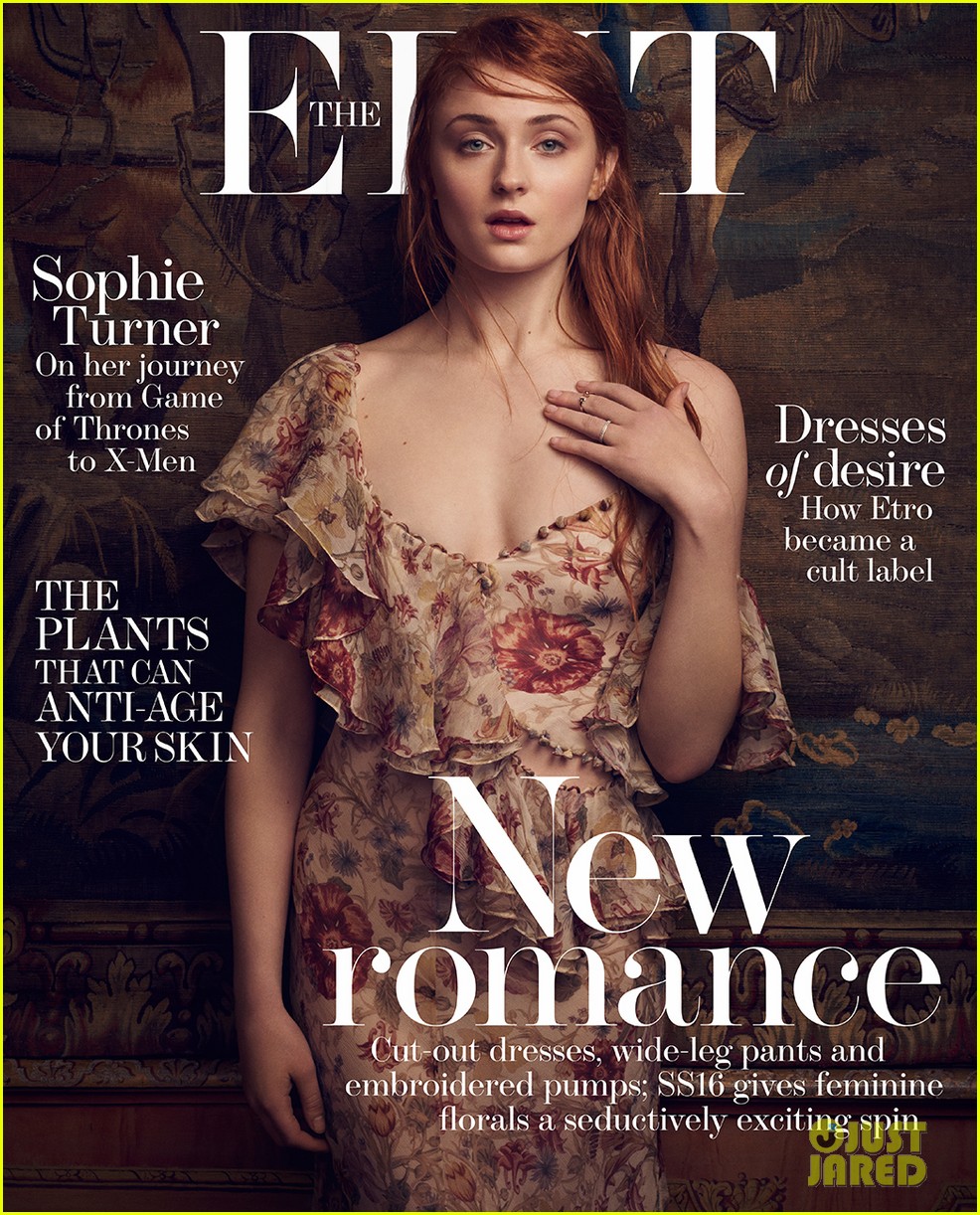 sophie turner the edit cover story 01