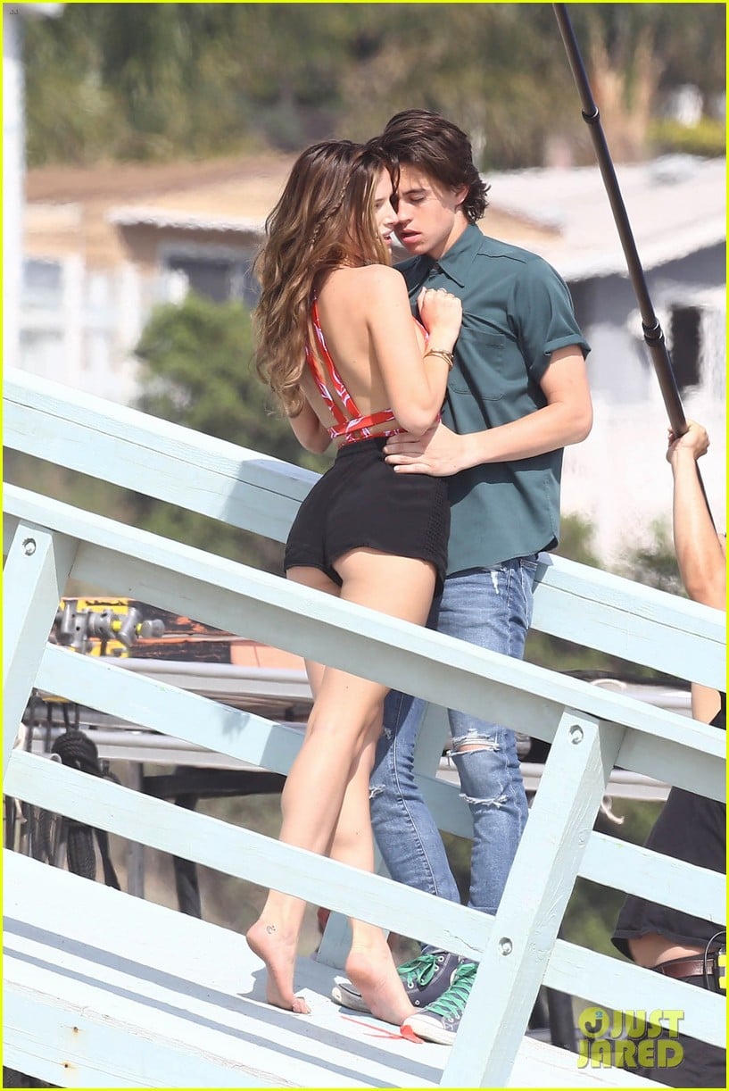 bella thorne makes out with nash grier for new movie 05