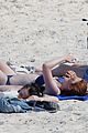 bonnie wright harry potter day on the beach 09